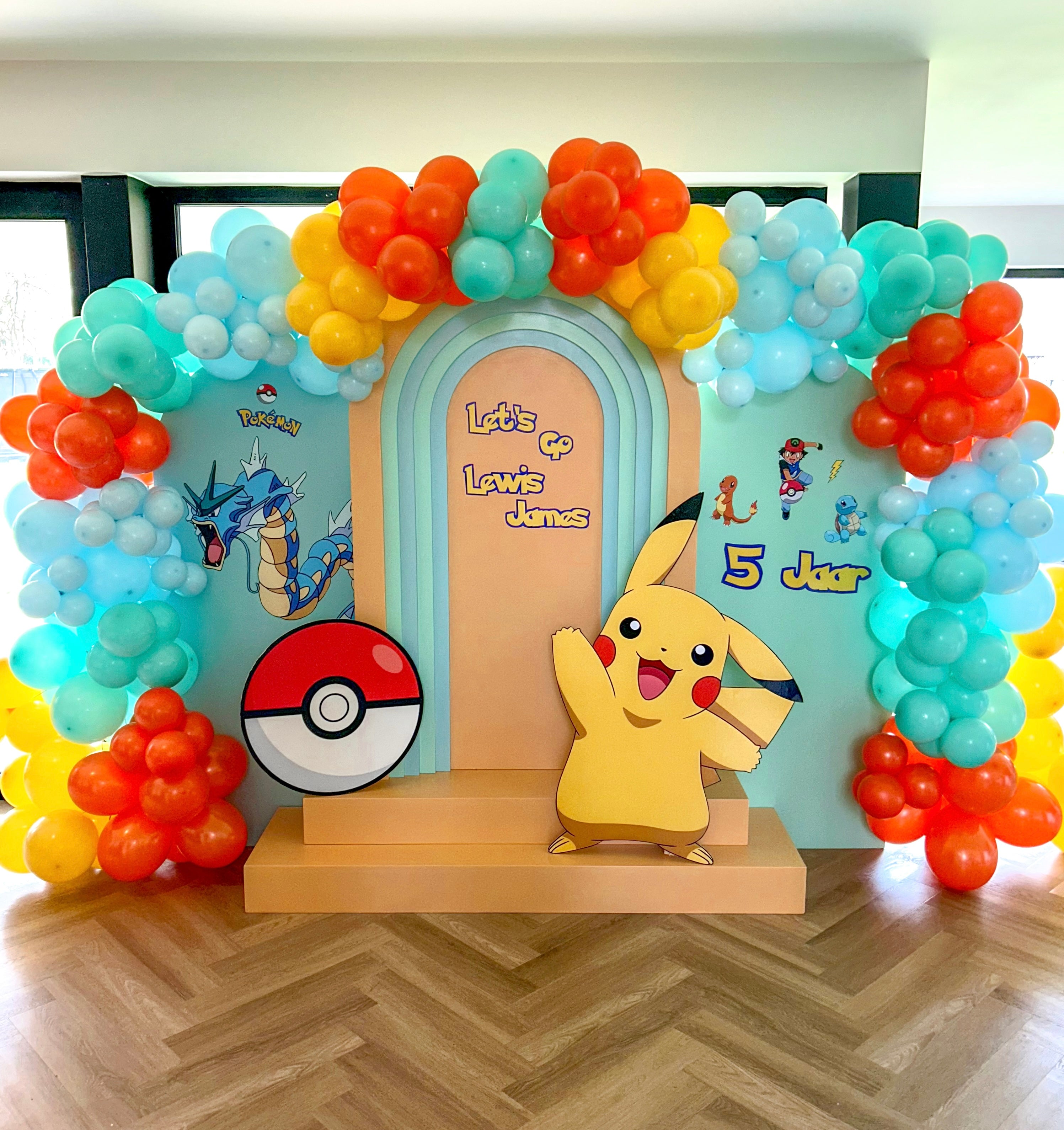 Pokemon thema Backdrop